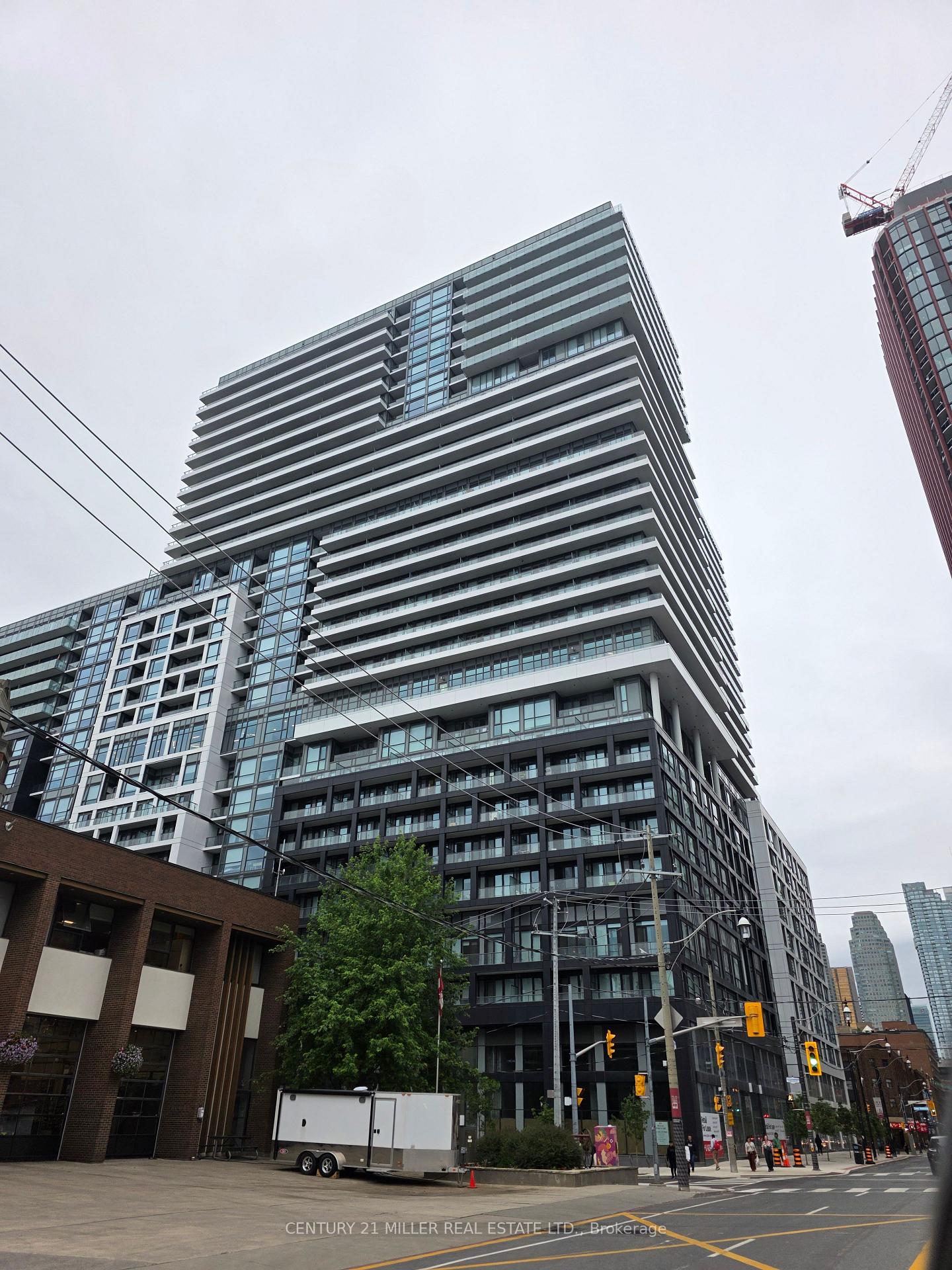 Front of Unit 961 W, 135 Lower Sherbourne Street W