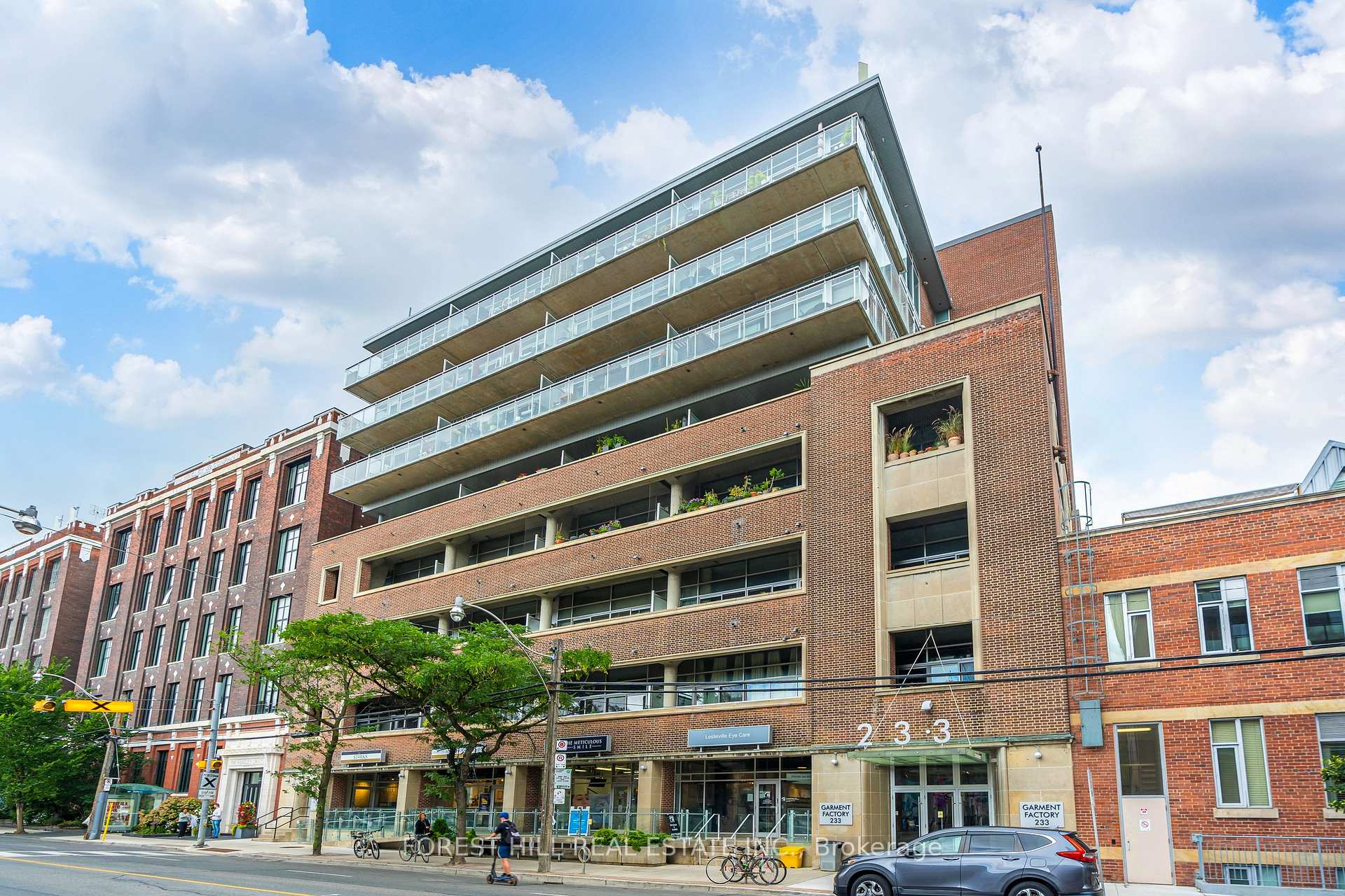 Front of Unit 321, 233 Carlaw Avenue