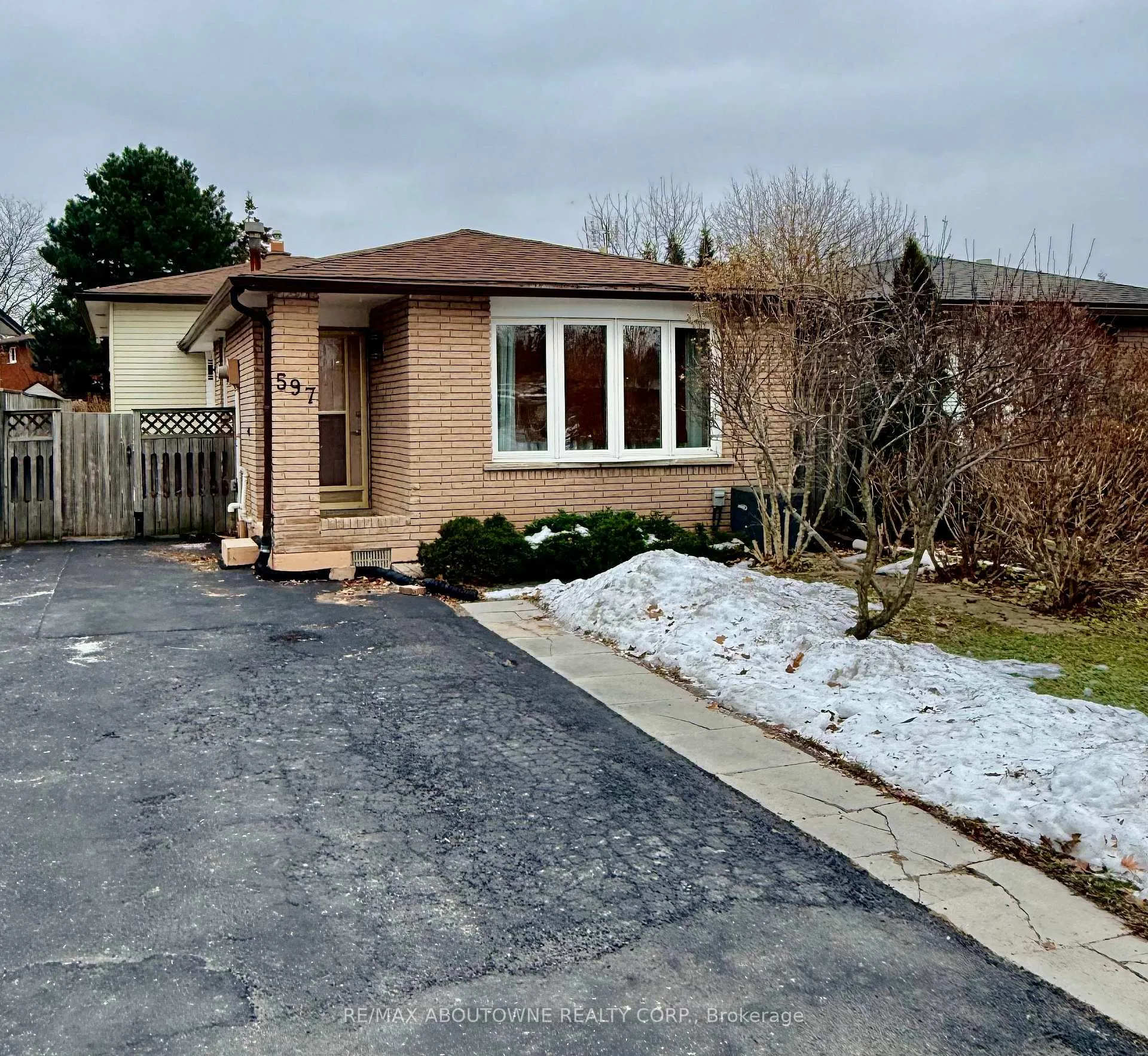 Front of 597 Upper Paradise Road