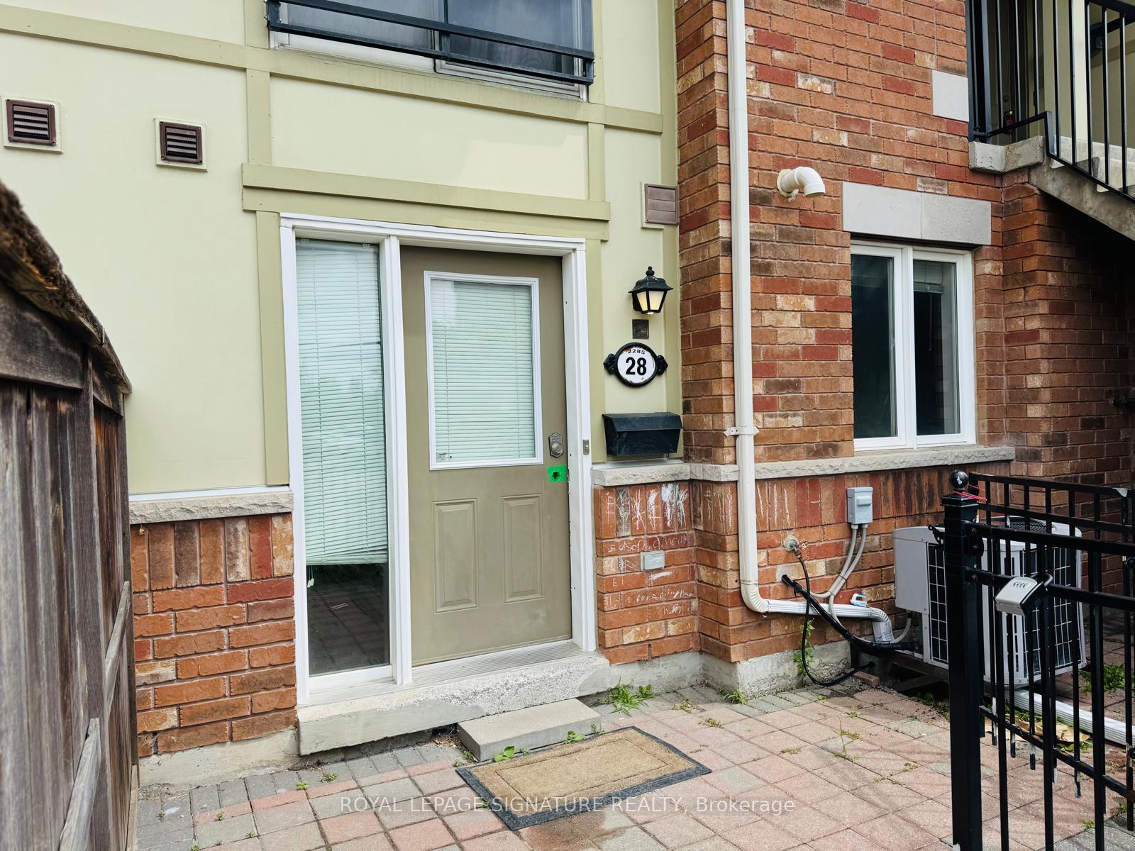 Front of Unit 28, 2285 Bur Oak Avenue