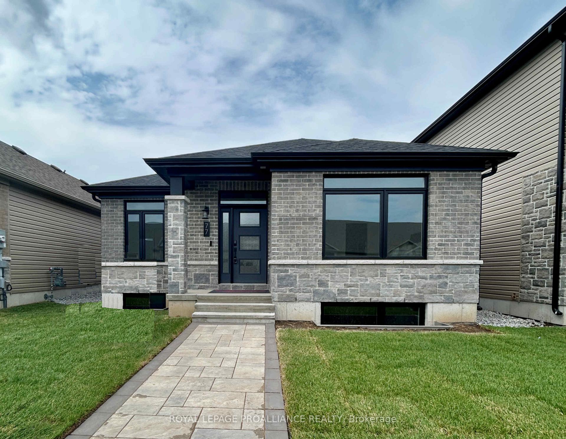 Front of 77 Athabaska Drive