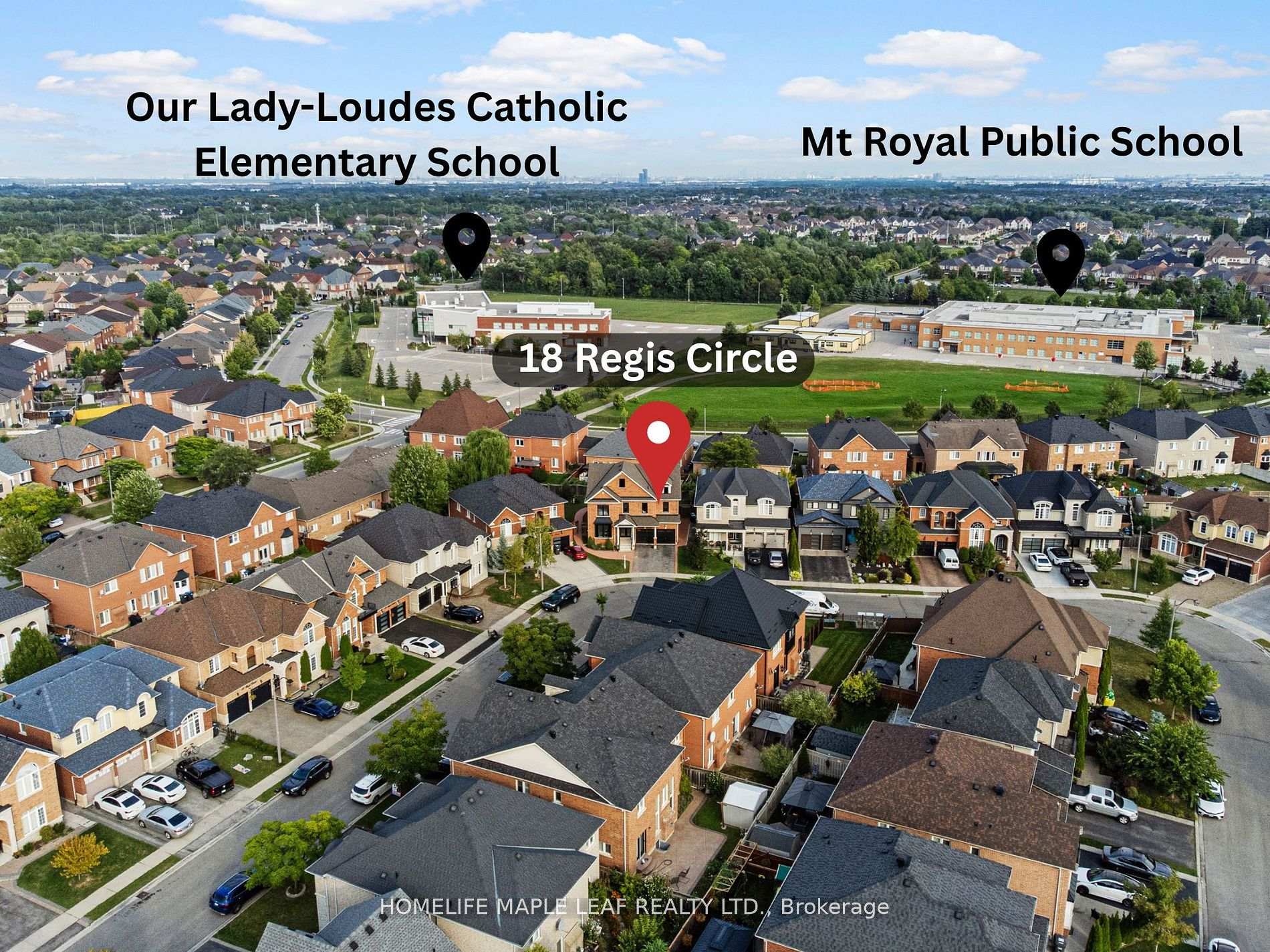 Photo 34 of 18 Regis Circle, Brampton, Vales of Castlemore North — HOMEH
