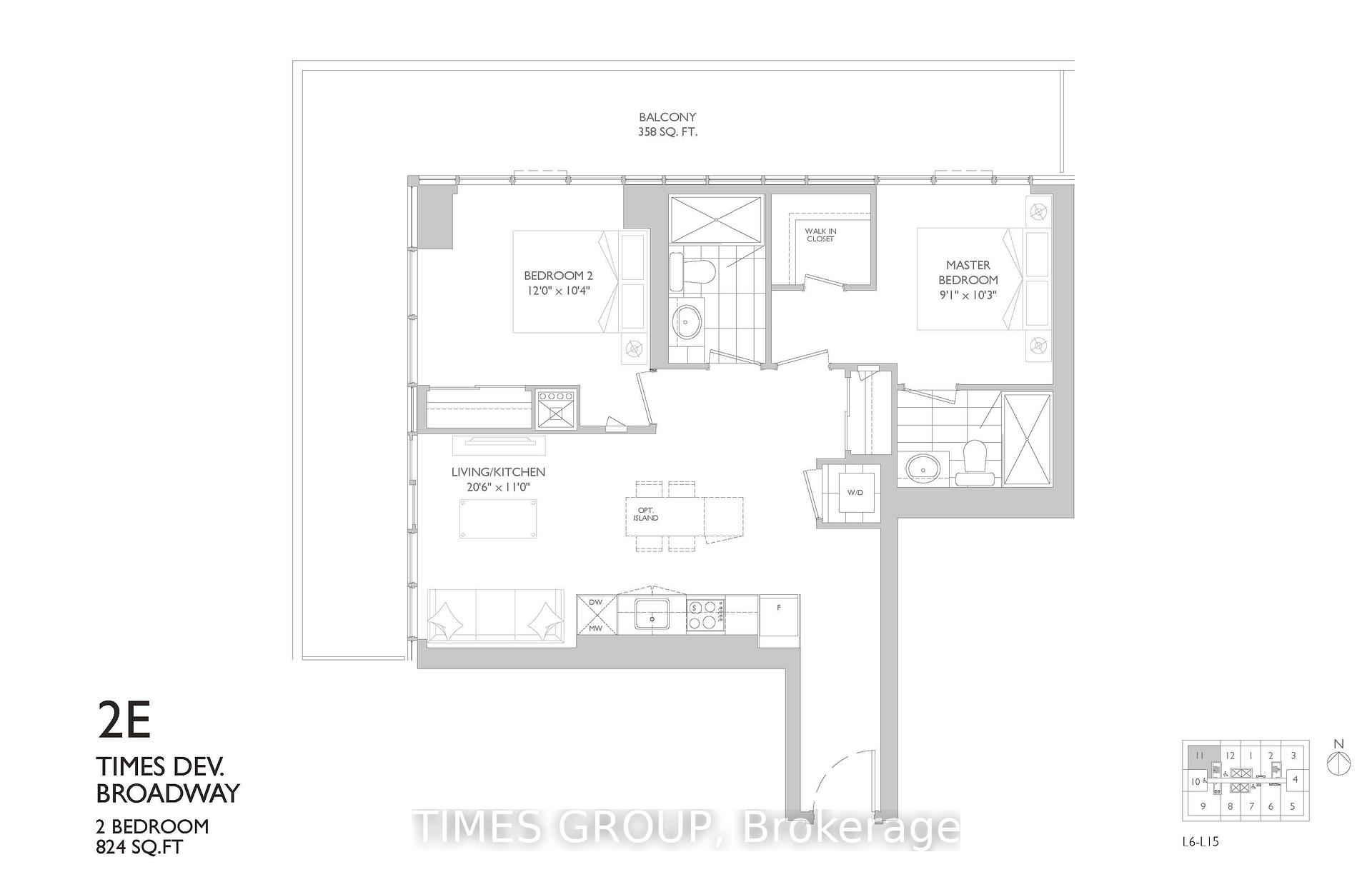 Photo 14 of Unit 811, 65 Broadway Avenue, Toronto, Mount Pleasant West — HOMEH