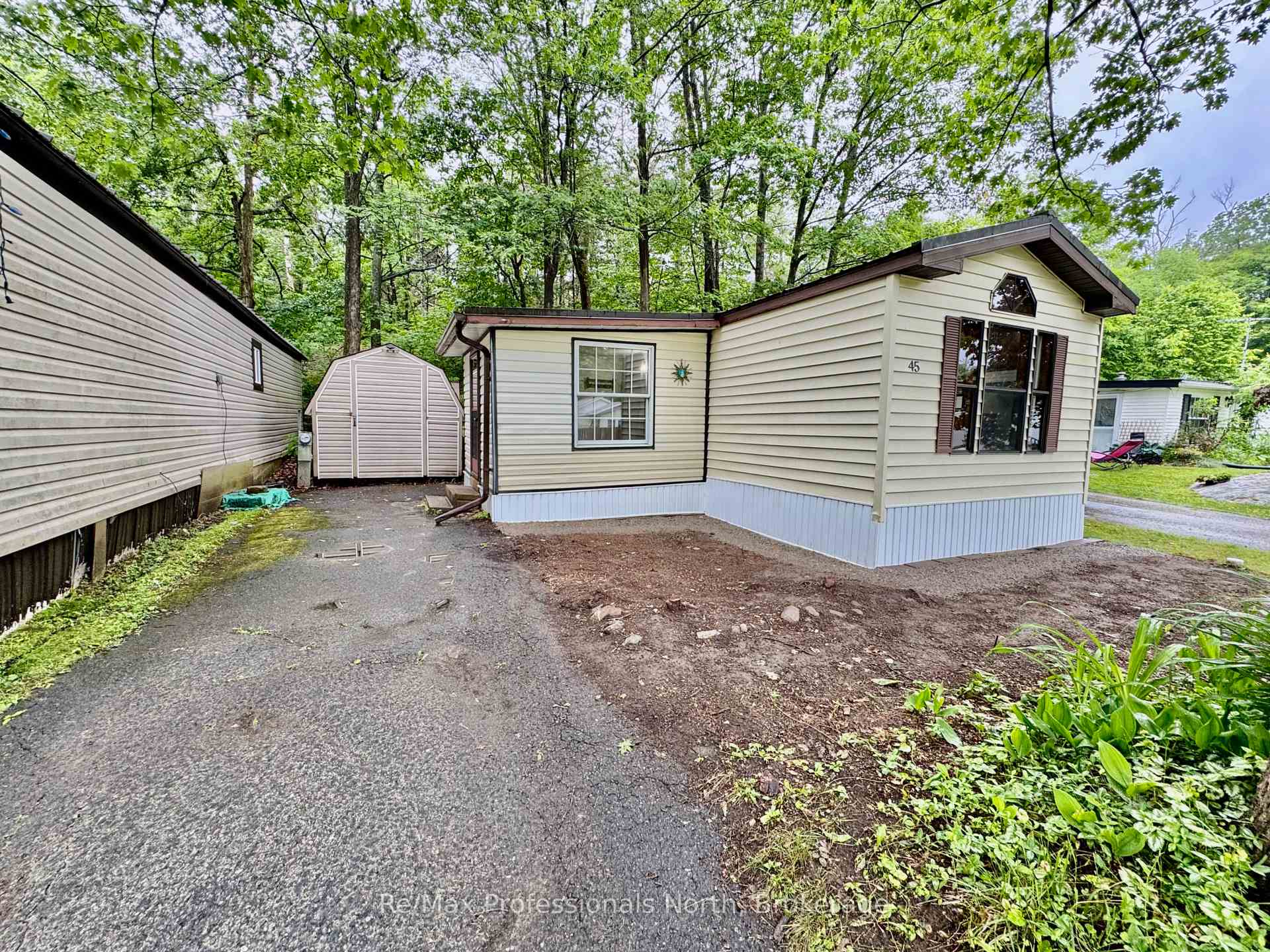 Front of Unit 45, 1007 Racoon Road