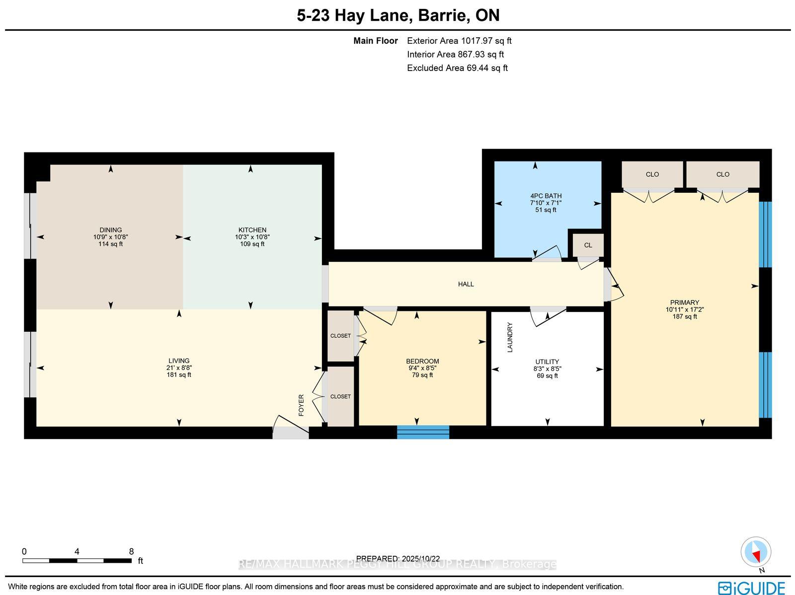 Photo 3 of Unit 5, 23 Hay Lane, Barrie, Rural Barrie Southeast — HOMEH