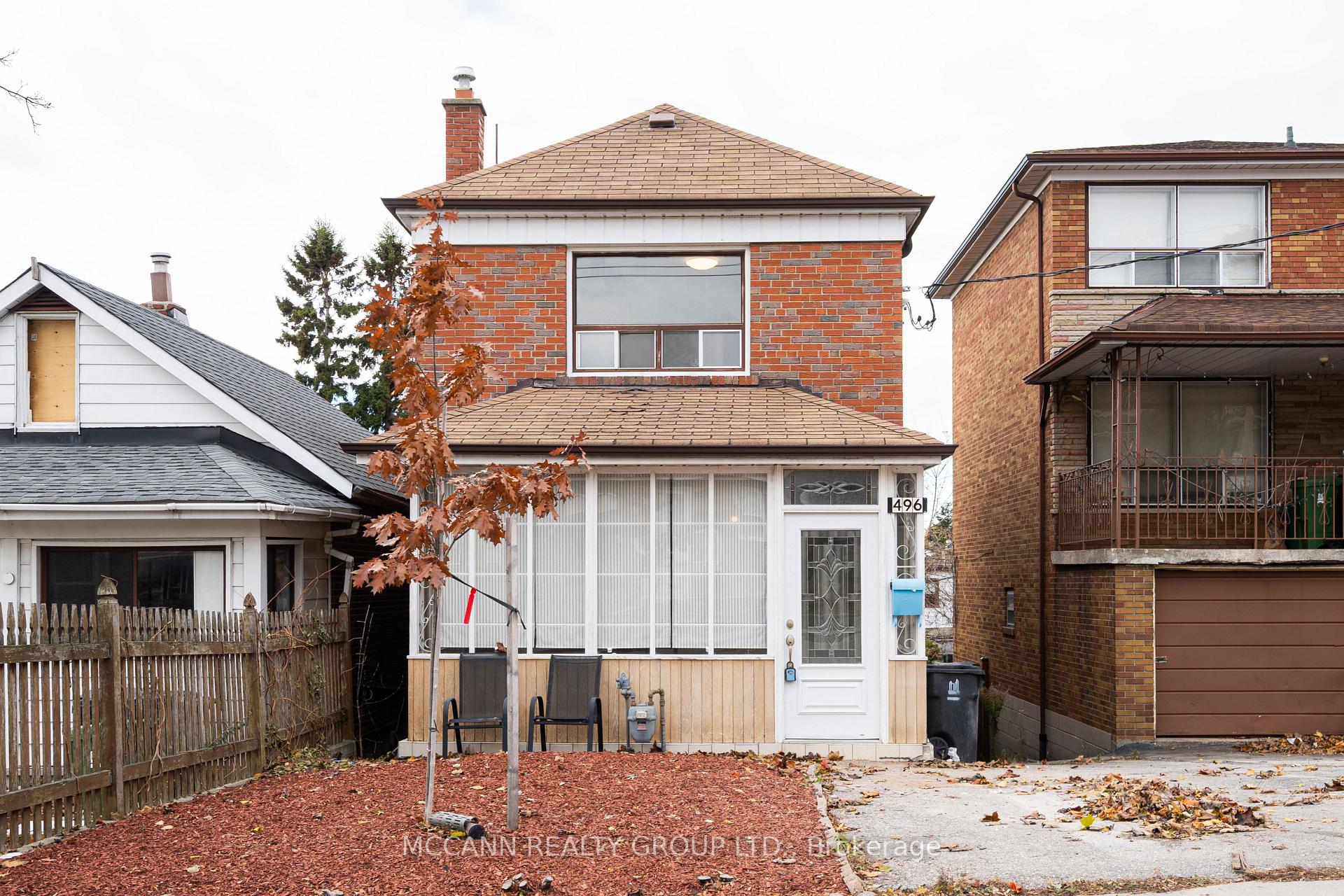 Photo 1 of Unit Main & 2nd, 496 Northcliffe Boulevard, Toronto, Oakwood Village — HOMEH