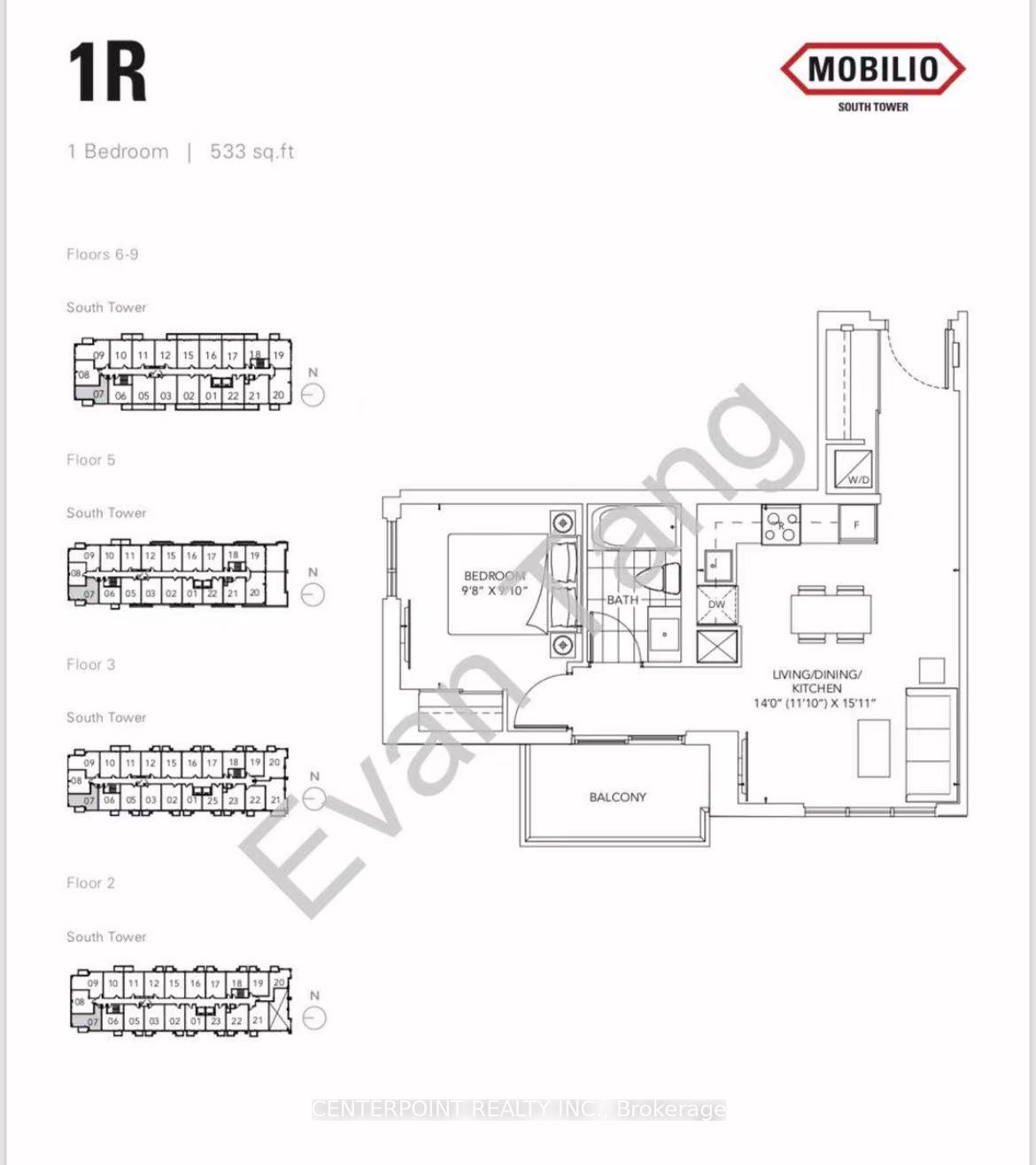 Photo 2 of Unit 707, 60 Honeycrisp Crescent, Vaughan, Vaughan Corporate Centre — HOMEH