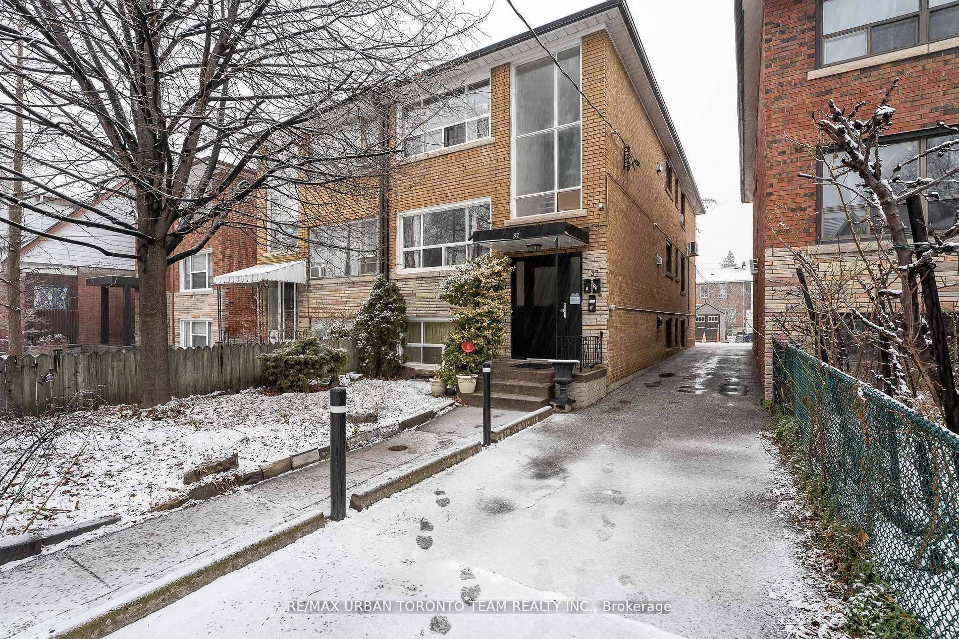 Front of Unit #1, 37 Frankdale Avenue