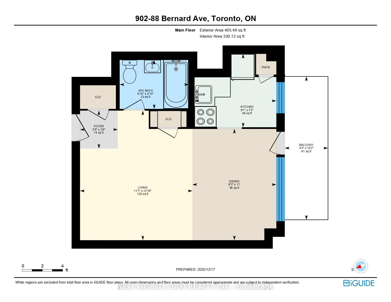 Photo 8 of Unit 902, 88 Bernard Avenue, Toronto, The Annex — HOMEH