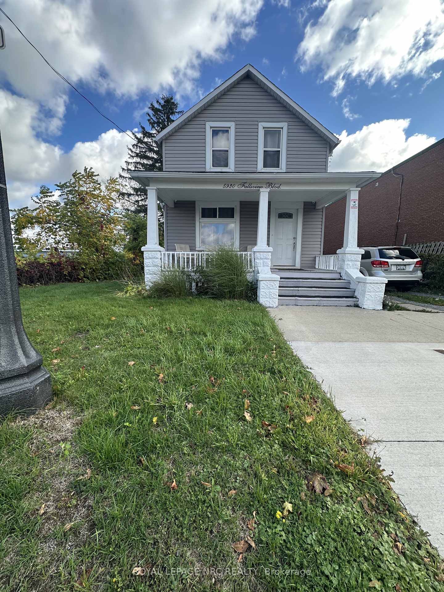 Front of 5930 Fallsview Avenue