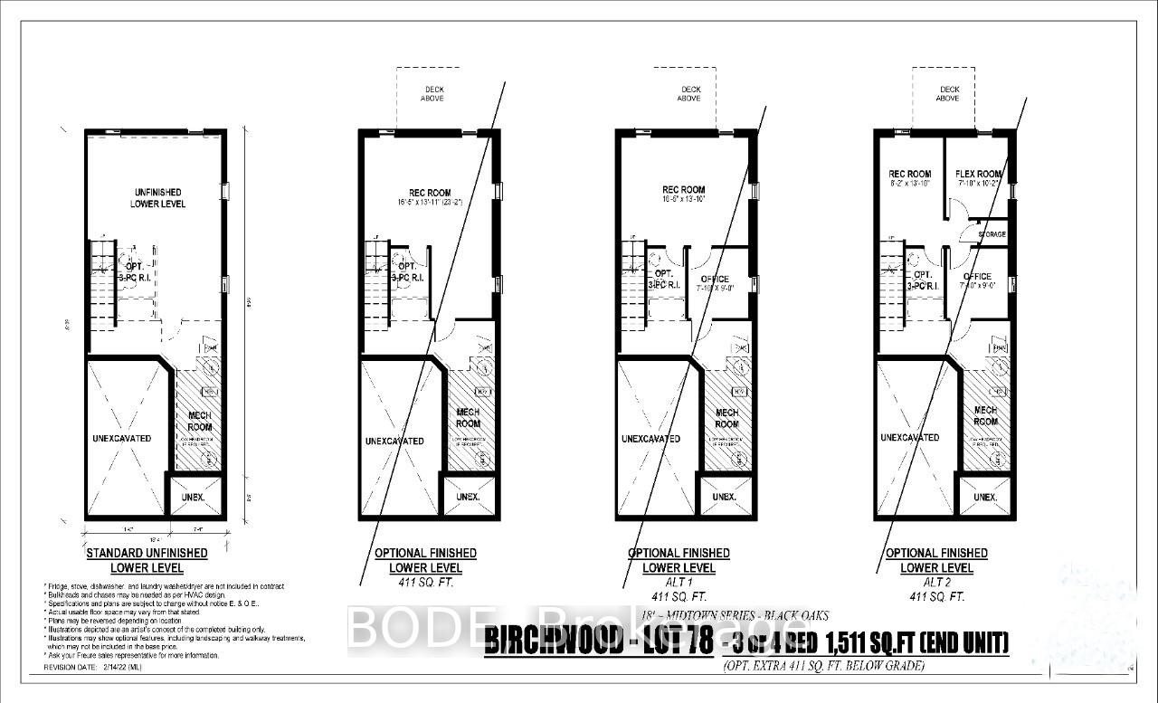 Photo 3 of Unit 78-P, 76 Bur Oak Common, Cambridge, East Galt — HOMEH