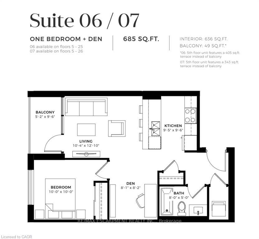 Photo 26 of Unit 1007, 108 Garment Street, Waterloo — HOMEH