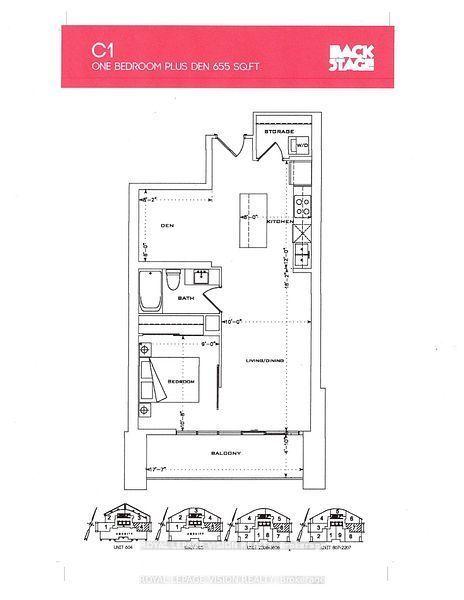 Front of Unit 1107, 1 The Esplanade