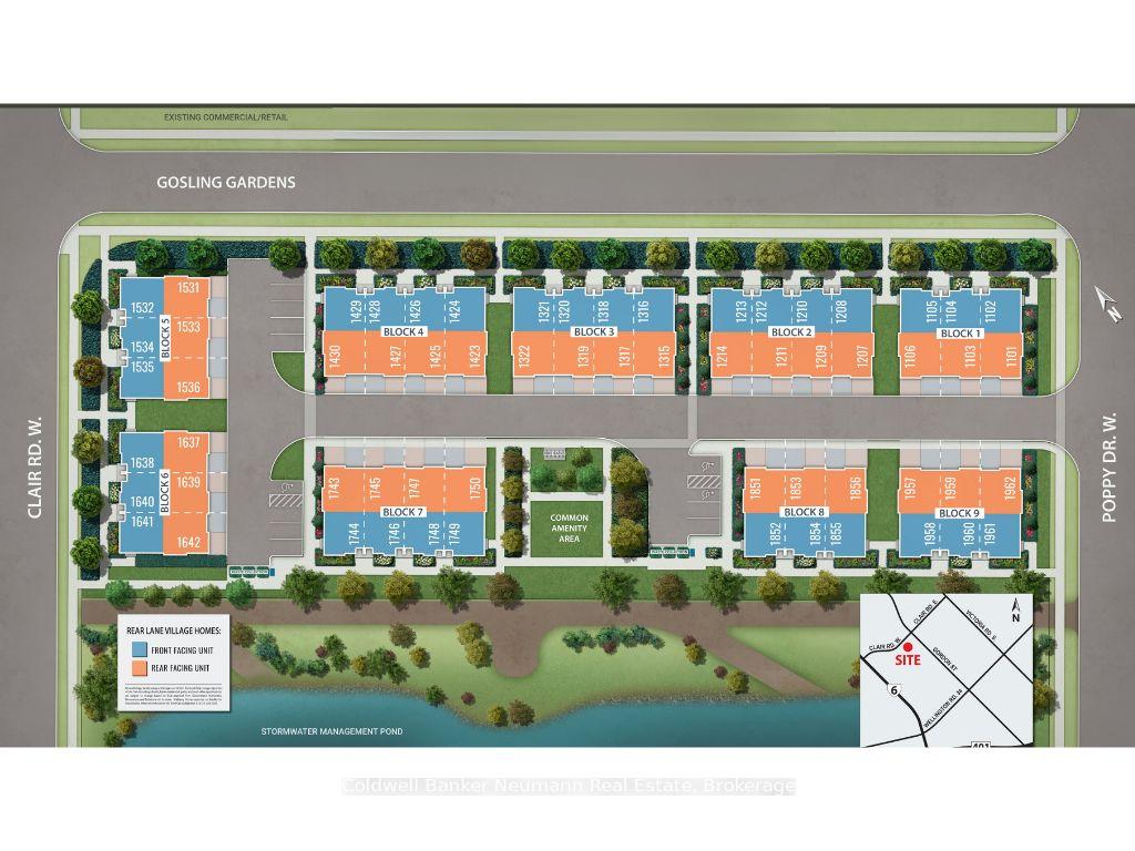 Photo 3 of Intersection is Clair Rd West & Gosling Gardens, Guelph, Clairfields/Hanlon Business Park — HOMEH