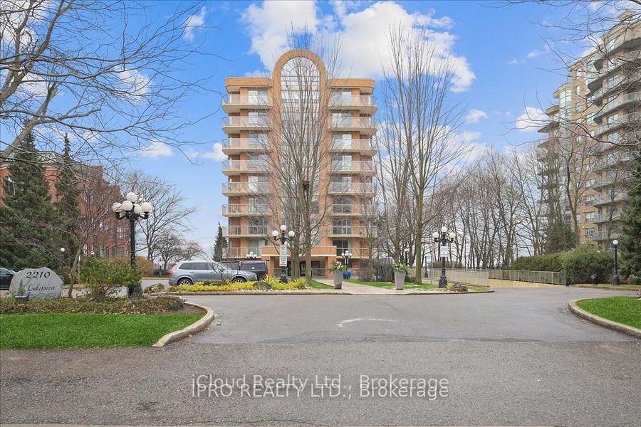 Front of Unit 805, 2210 Lakeshore Road