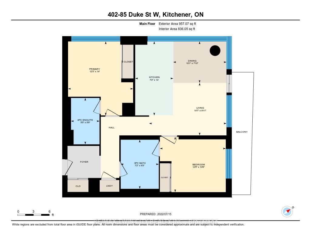 Photo 12 of Unit 402, 85 Duke Street, Kitchener, City Commercial Core — HOMEH
