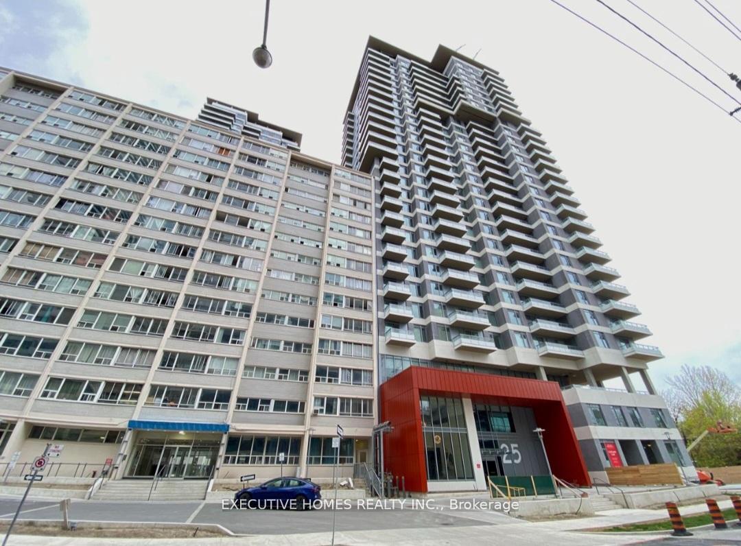 Front of Unit 1109, 25 Holly Street