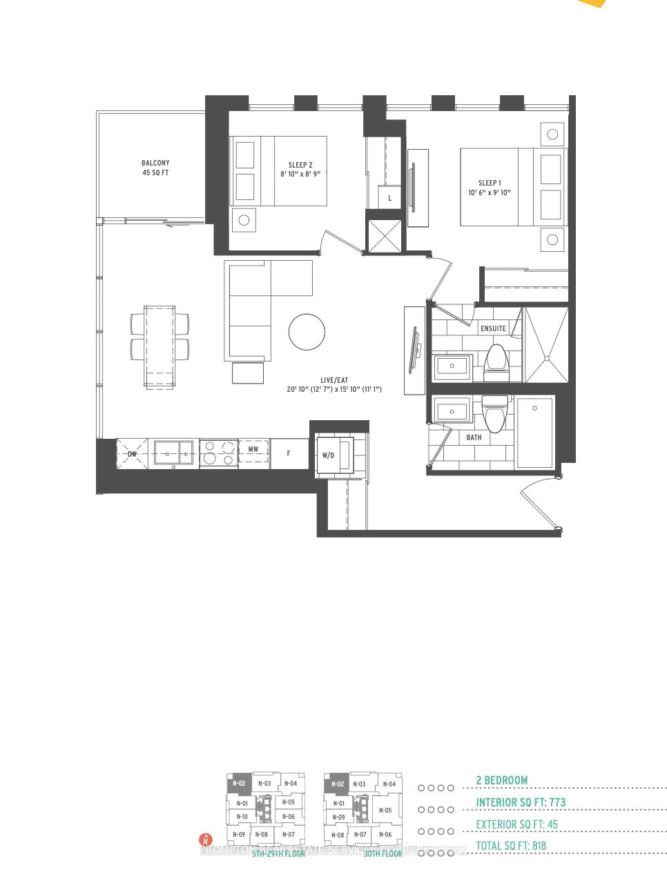 Photo 27 of Unit 2902, 6 Sonic Way, Toronto, Flemingdon Park — HOMEH