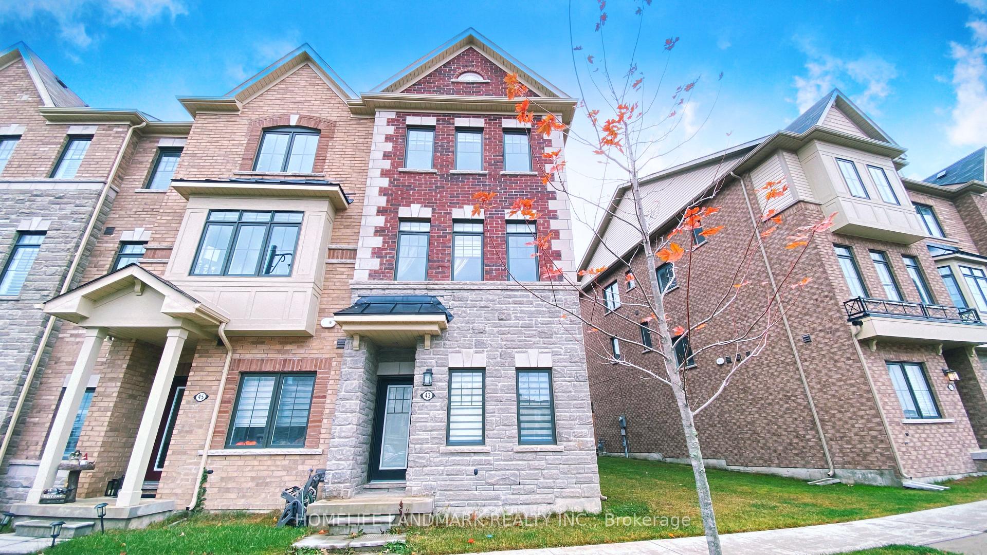 Photo 1 of 43 George Peach Avenue, Markham, Victoria Square — HOMEH