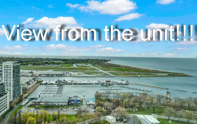 Front of Unit 3307, 219 Fort York Boulevard