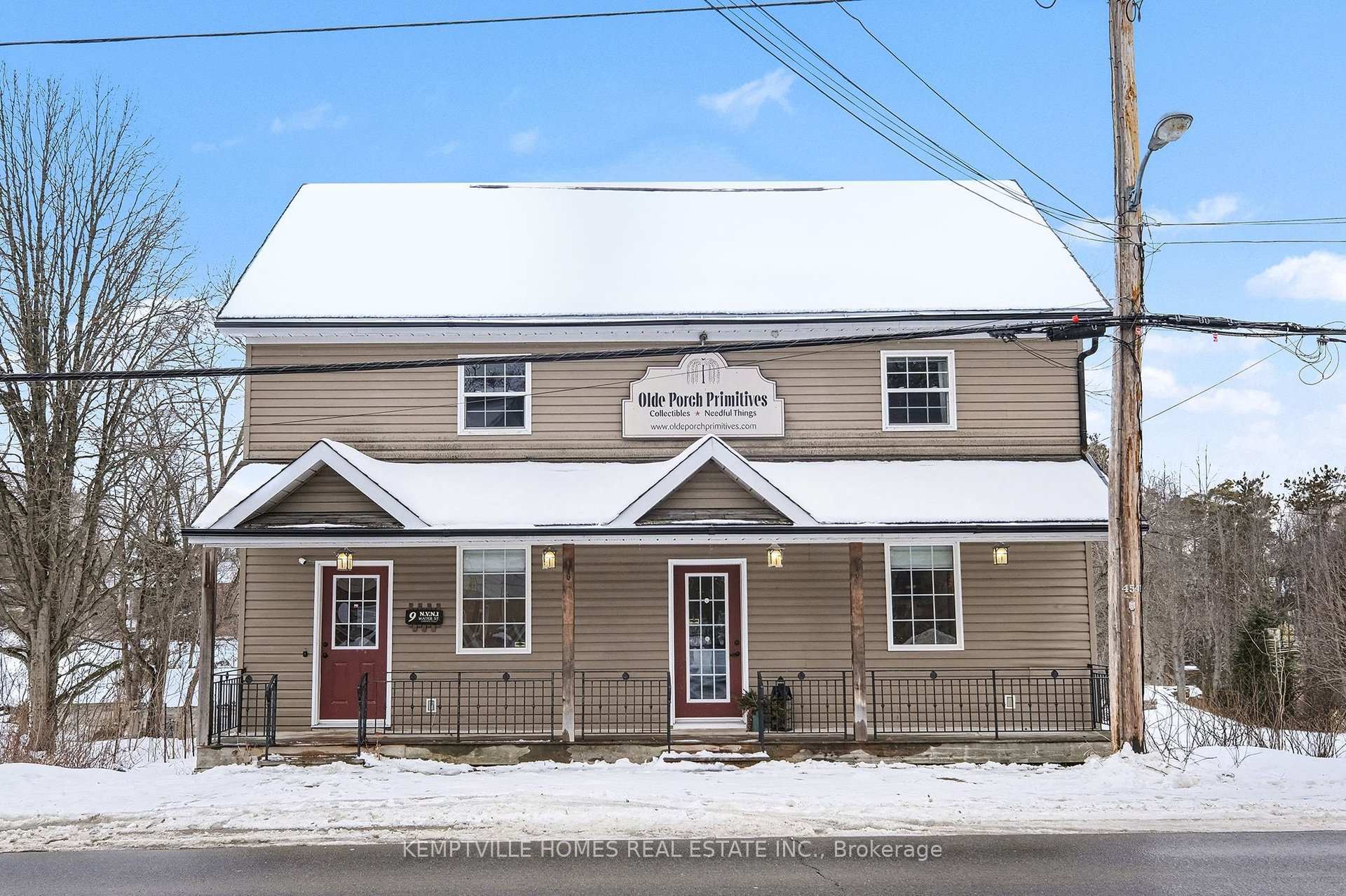 Front of 9 Water Street