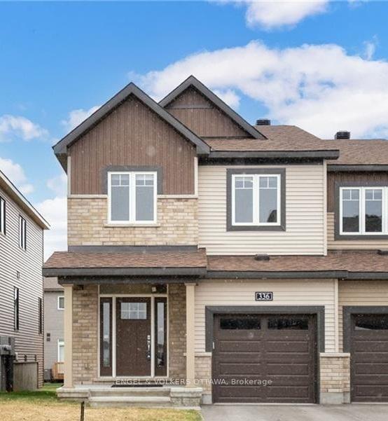 Photo 1 of 336 Drumlish Lane, Ottawa, Barrhaven - Half Moon Bay — HOMEH