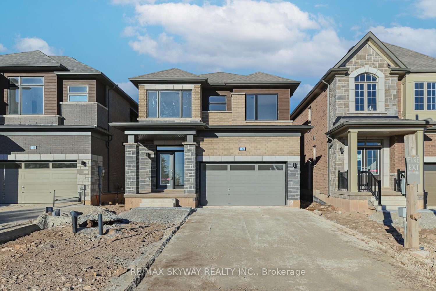 Front of 127 Henshaw Drive