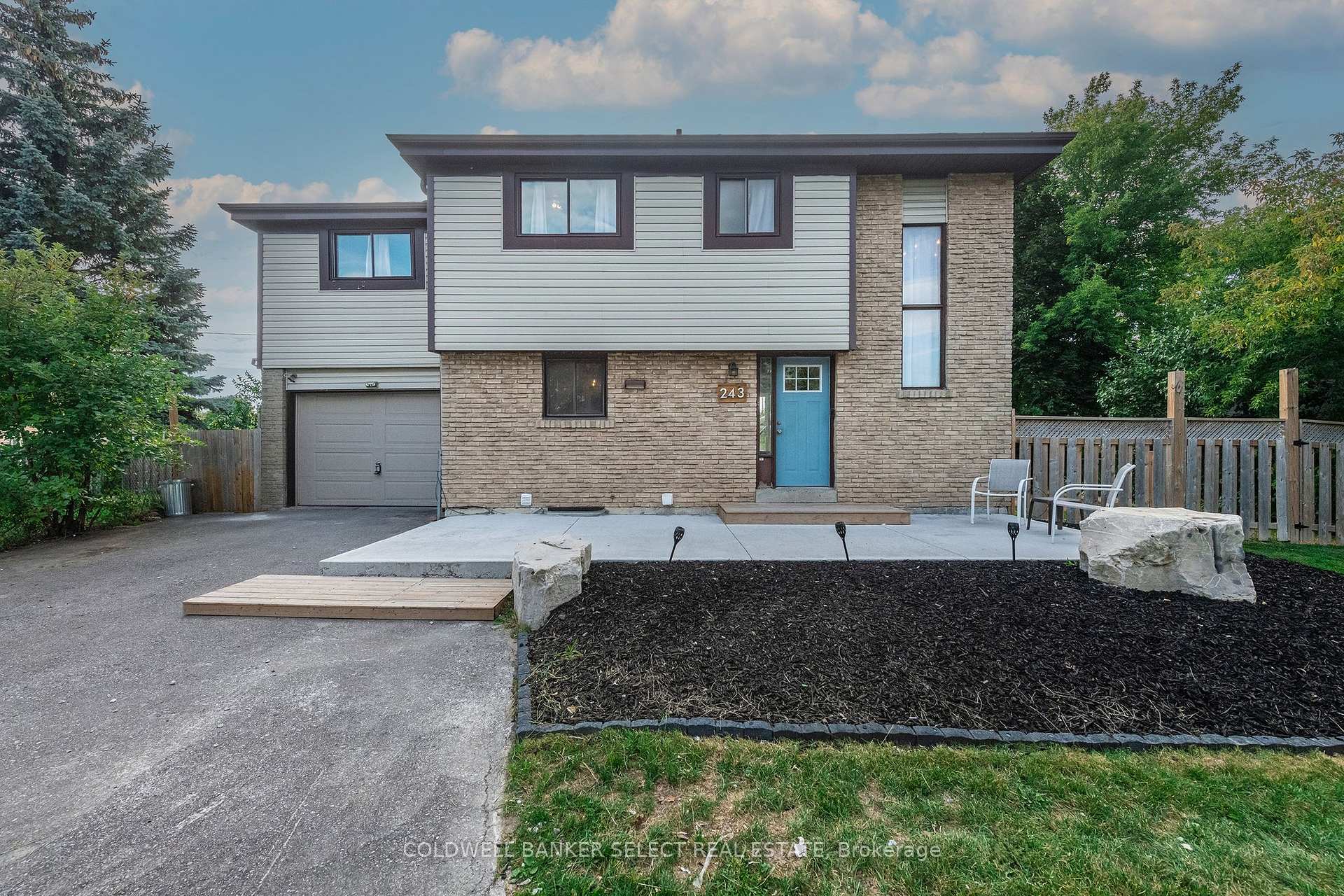 Front of 243 Leavens Court