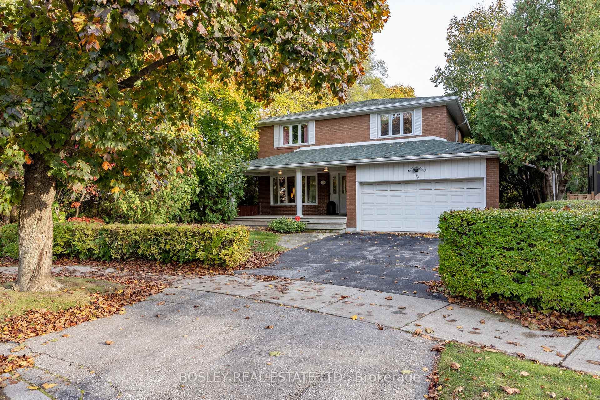 Front of 195 Upper Canada Drive