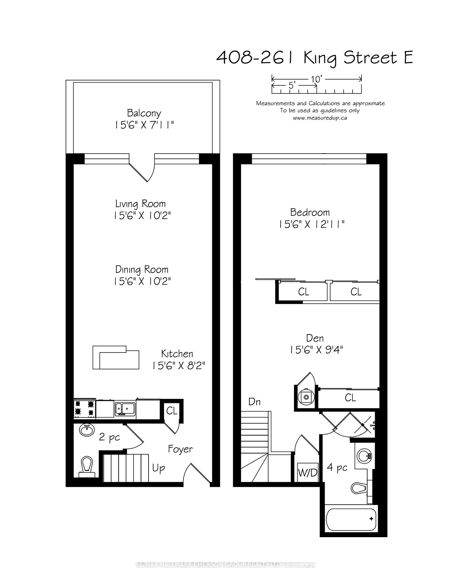 Photo 14 of Unit 408, 261 King Street E, Toronto, Moss Park — HOMEH