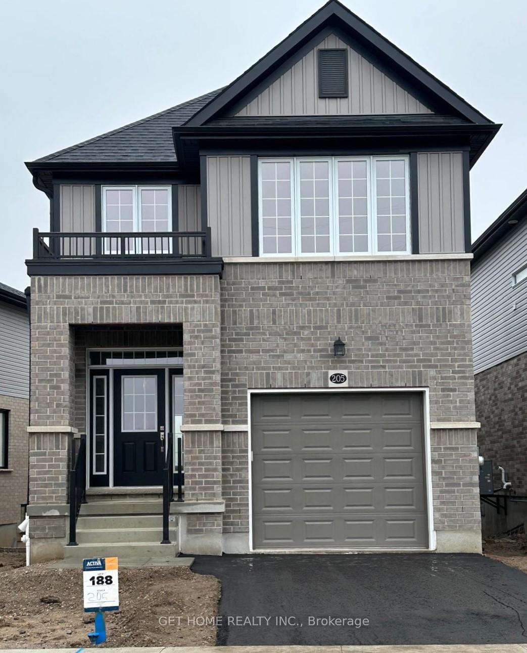 Front of 205 Benninger Drive