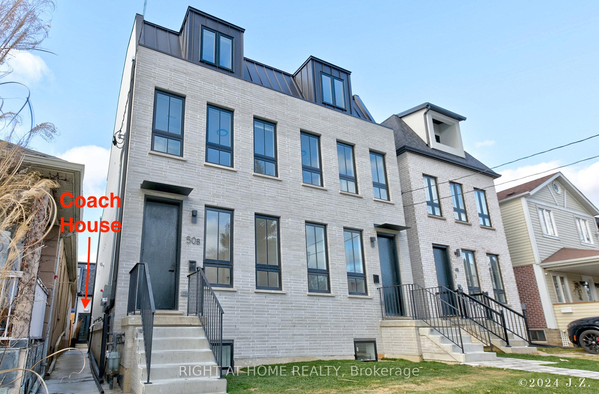 Front of Unit CoachHs, 50B Lanark Avenue