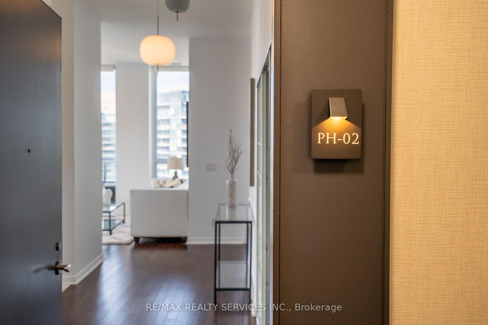 Front of Unit PH 02, 2230 Lake Shore Boulevard W