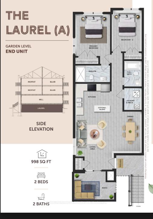 Photo 2 of Unit 33, 10 South Creek Drive, Kitchener — HOMEH