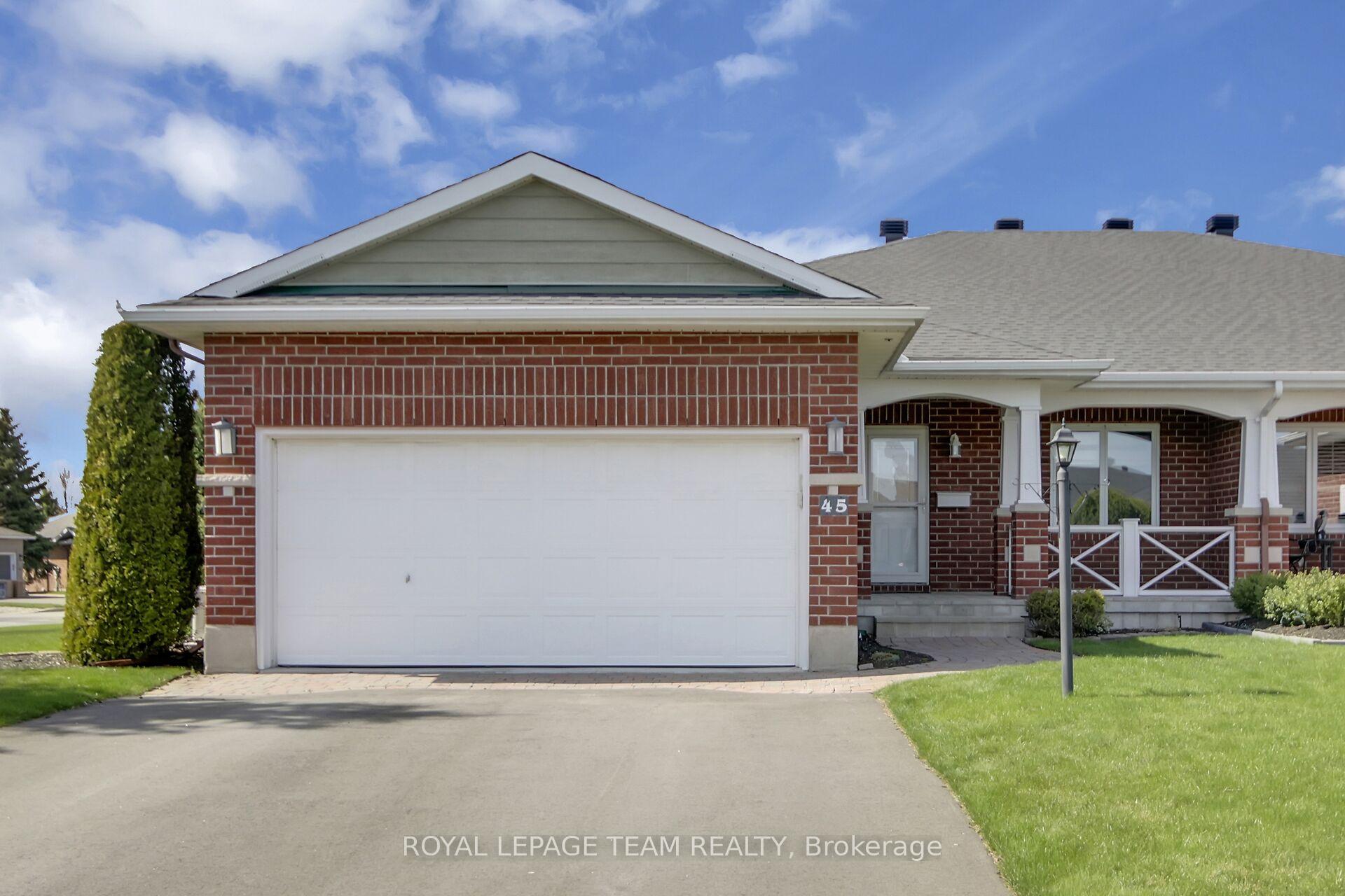 Photo 1 of 45 Amberlakes Drive, Ottawa, Stittsville (Central) — HOMEH