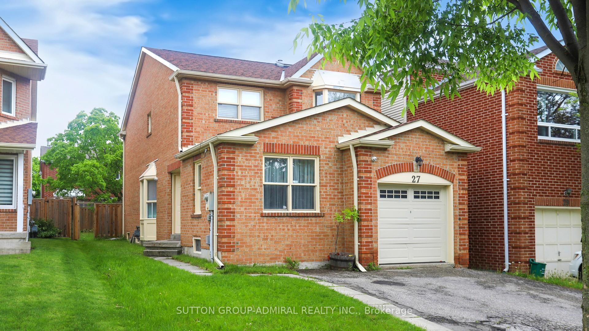 Photo 1 of 27 Thornbury Circle, Vaughan, Crestwood-Springfarm-Yorkhill — HOMEH
