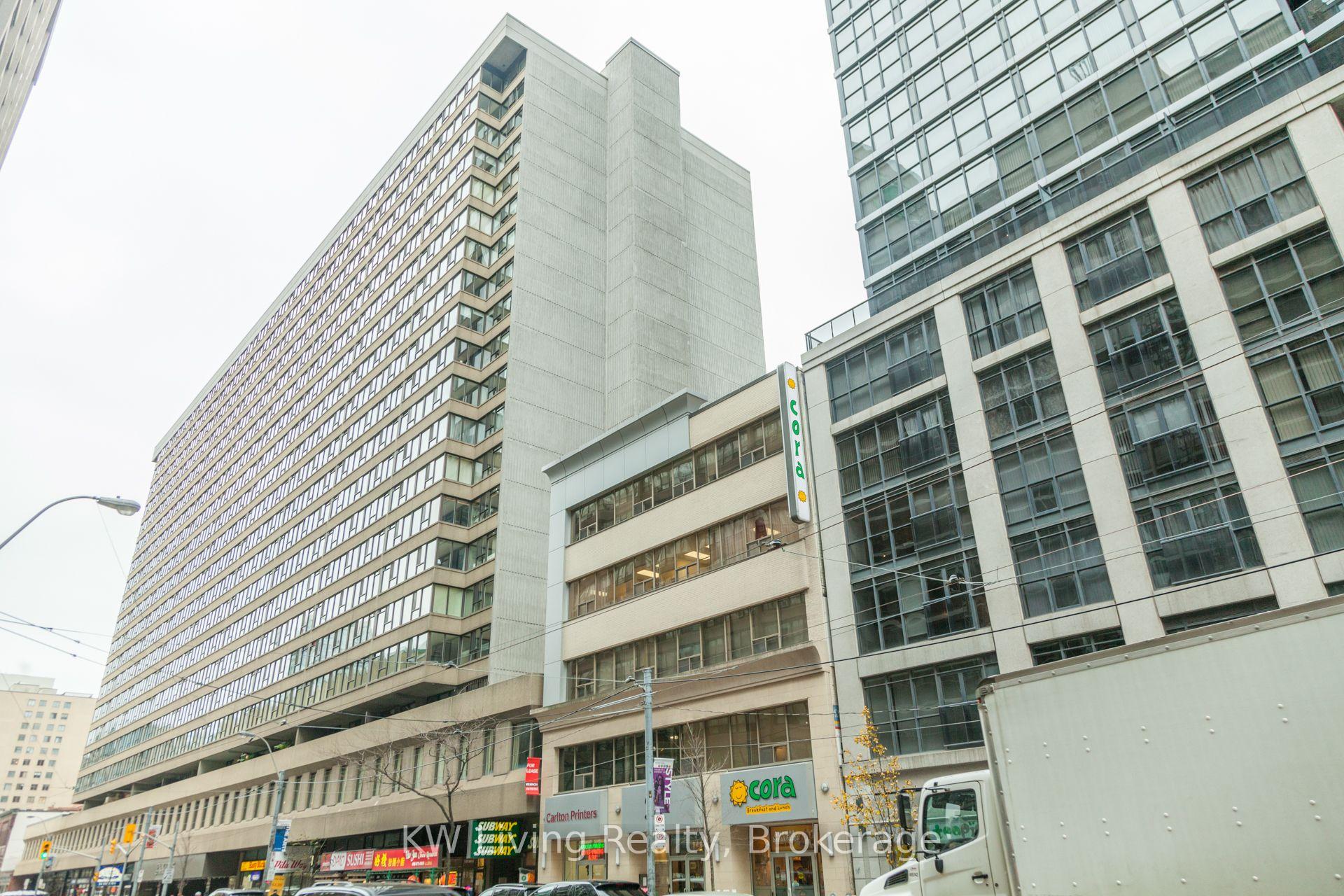 Front of Unit 1206, 45 Carlton Street