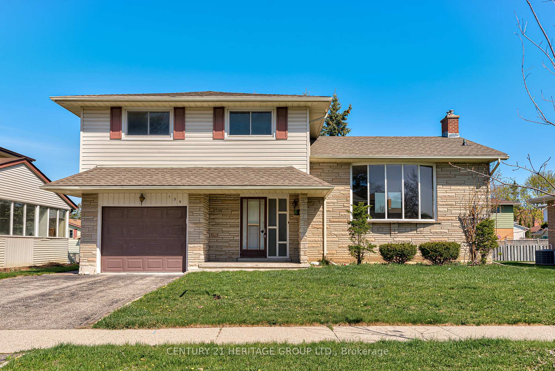 Front of 139 Strathcona Crescent