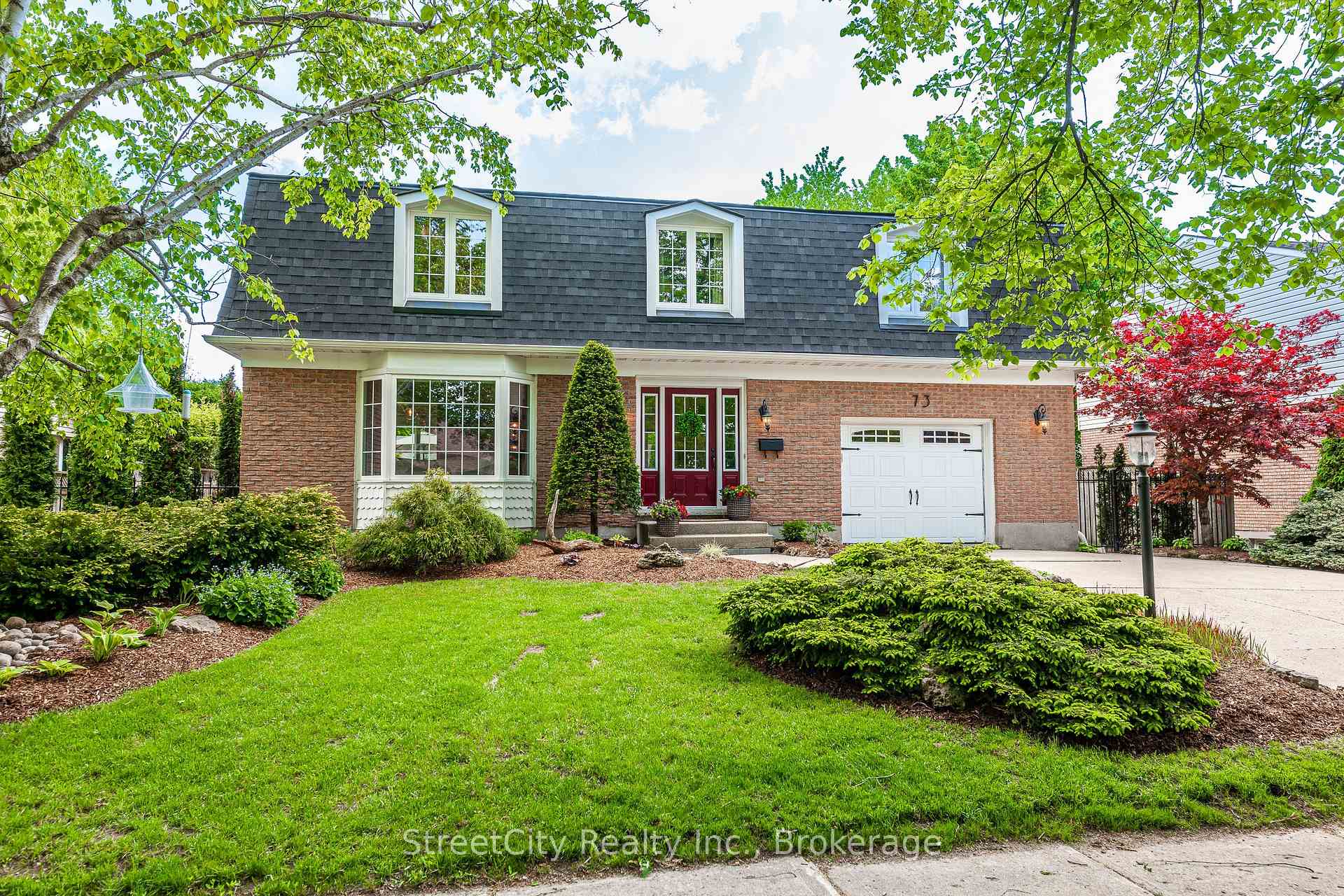 Front of 73 Park Lane Drive