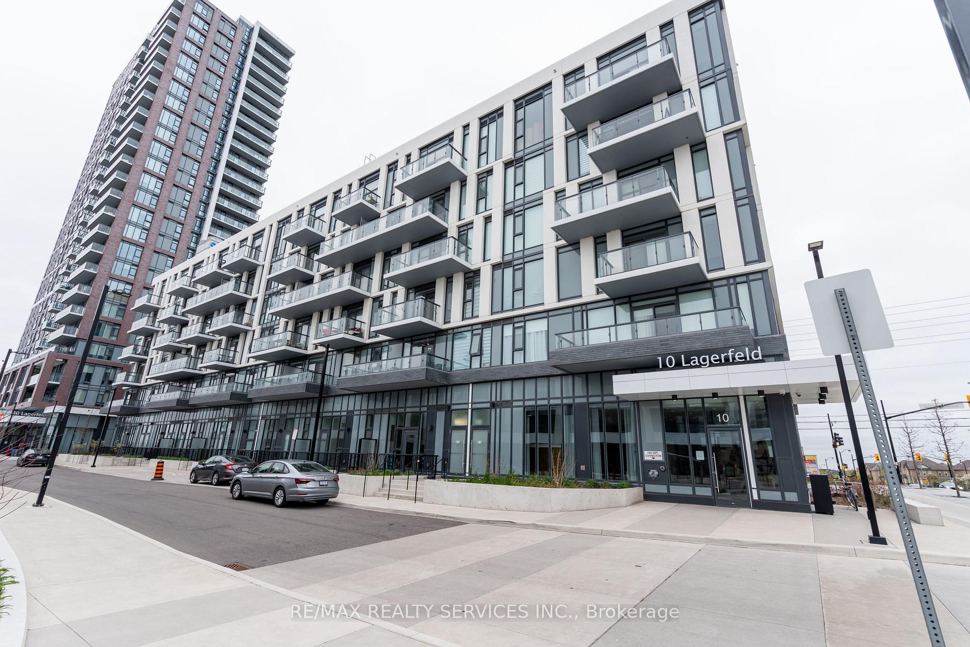 Front of Unit 217, 10 Lagerfeld Drive