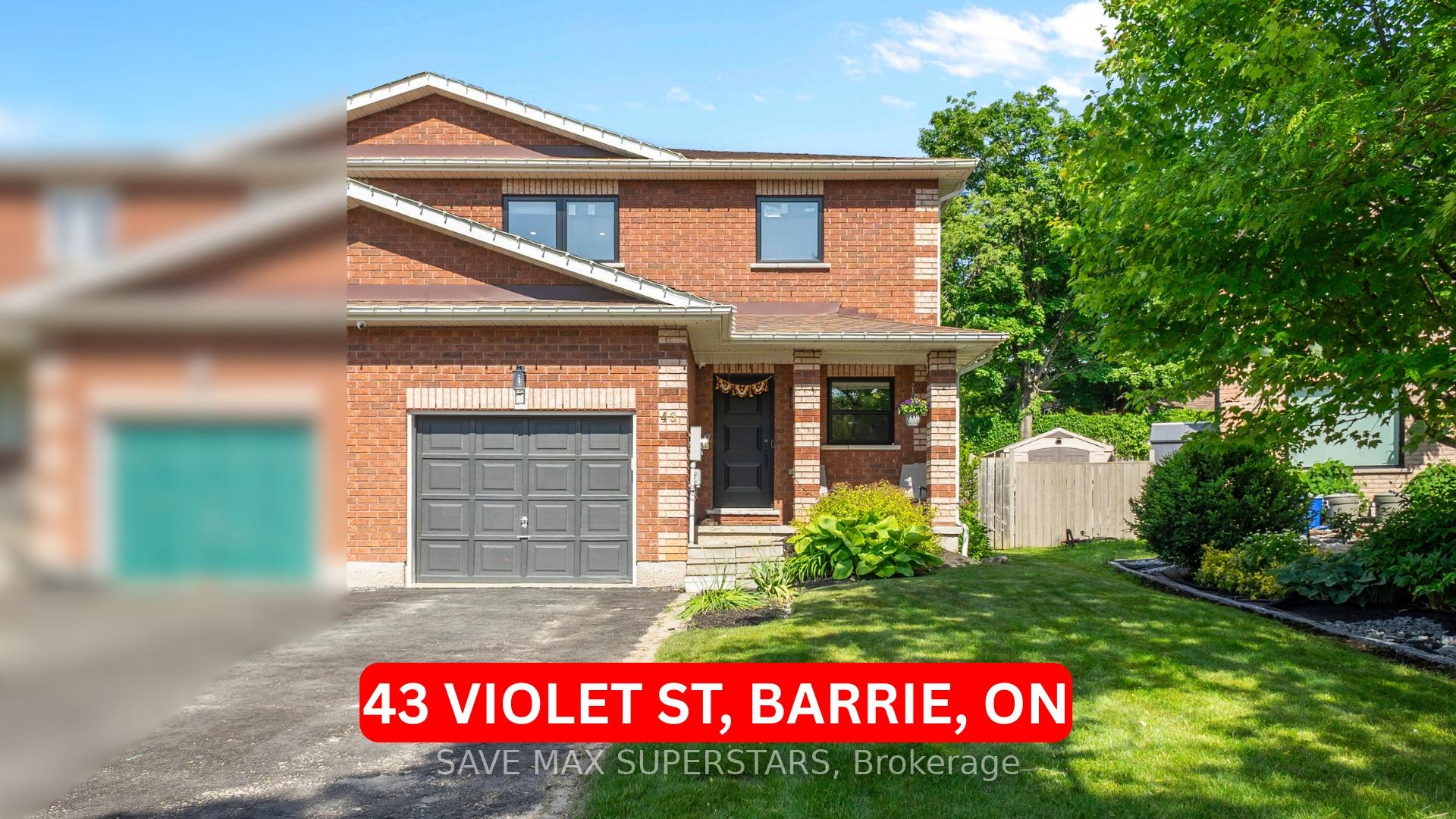 Photo 1 of 43 Violet Street, Barrie, Holly — HOMEH