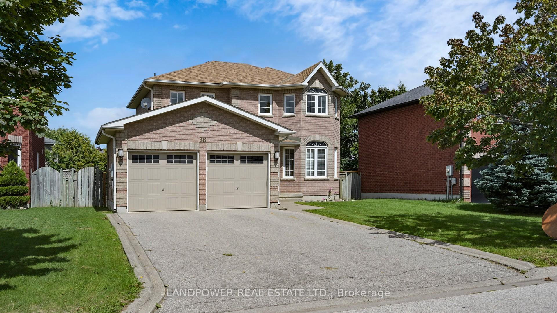 Front of 36 Amberview Drive