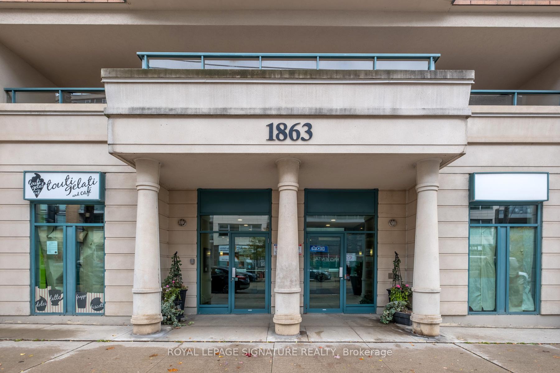 Front of Unit 402, 1863 Queen Street E