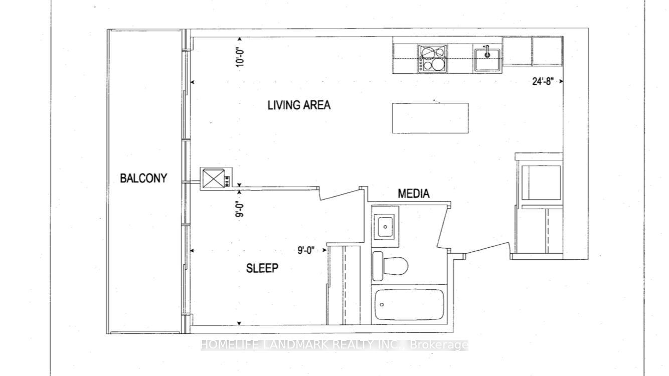 Photo 9 of Unit 1006, 8 Eglinton Avenue E, Toronto, Mount Pleasant West — HOMEH