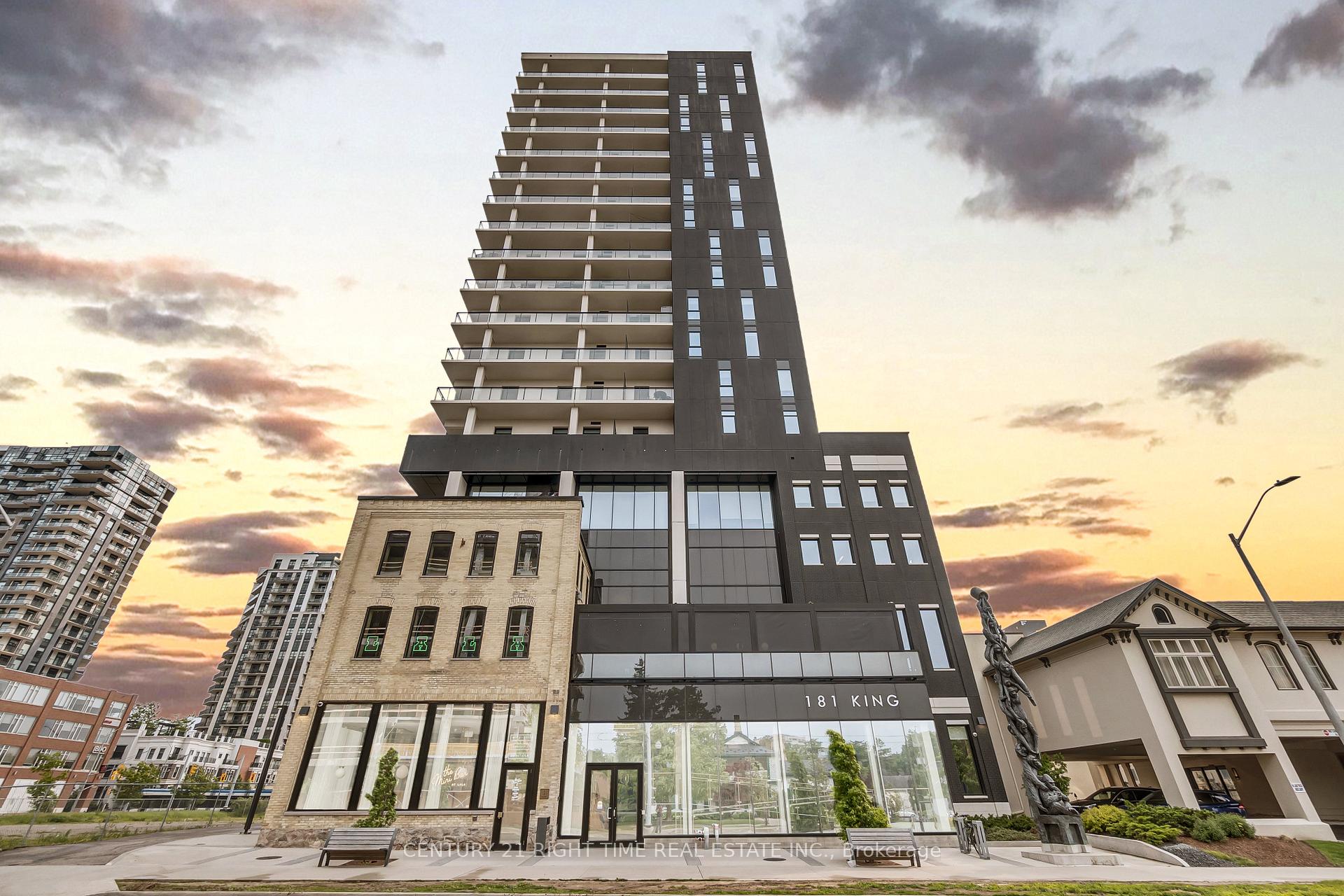 Front of Unit 1408, 181 King Street S