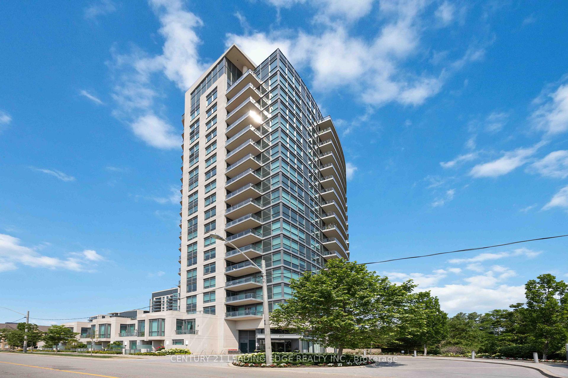 Front of Unit 1515, 160 Vanderhoof Avenue