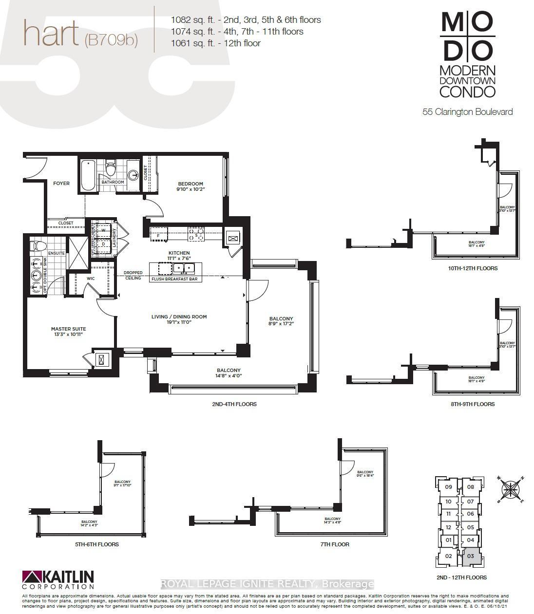 Photo 28 of Unit 1103, 55 Clarington Boulevard, Clarington, Bowmanville — HOMEH