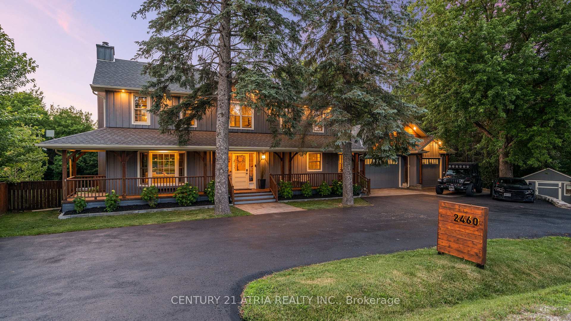 Front of 2460 Lloydtown-Aurora Road