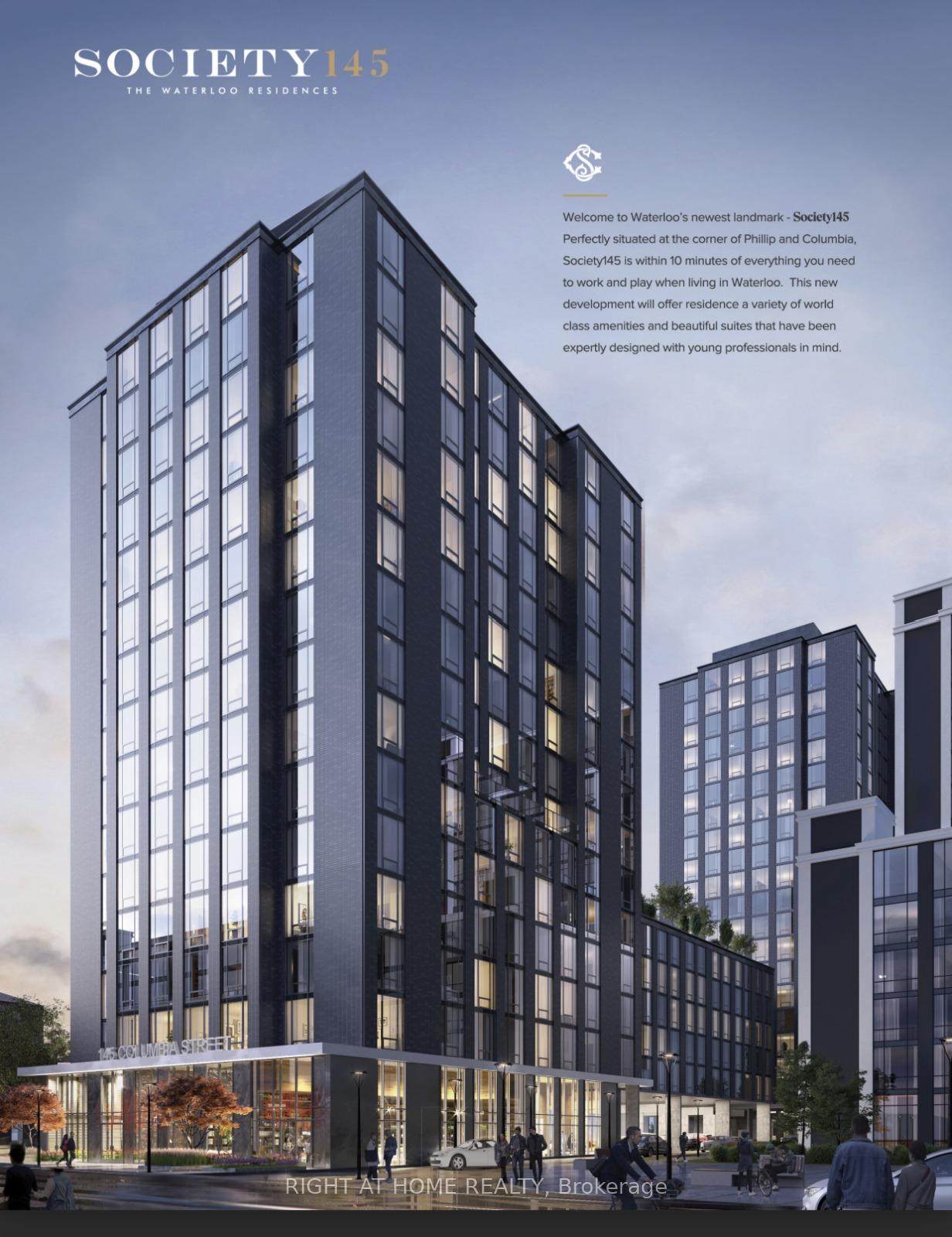 Front of Unit 925, 145 Columbia Street W