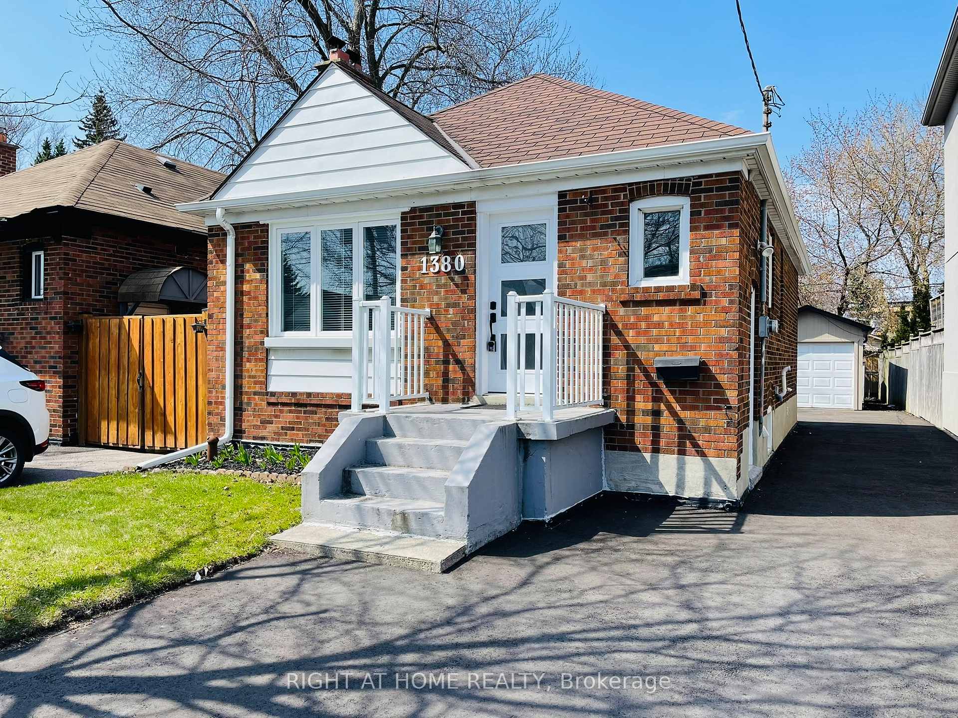 Front of 1380 Woodbine Avenue